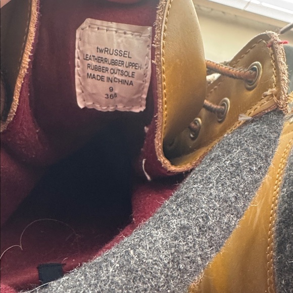 Russ Tan and Gray Boots - Picture 3 of 3